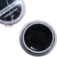 Гель фарба павутинка Nail Apex spider gel 5 мл, Чорна